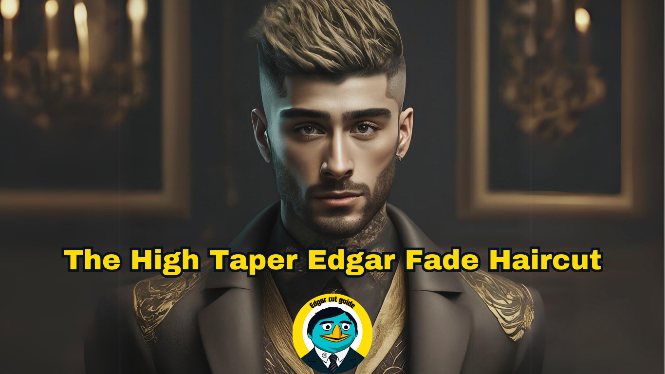 Mastering The High Taper Edgar Fade Haircut 2024   The Curly Edgar Haircut 9 